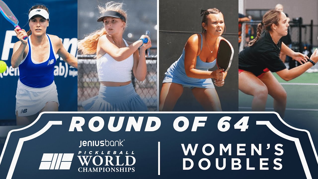 Bouchard/Rau v Morelli/Nelson at the Jenius Bank Pickleball World Championships