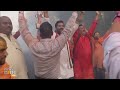 Delhi: BJP workers burst crackers and celebrate outside the party headquarters | News9  - 02:59 min - News - Video