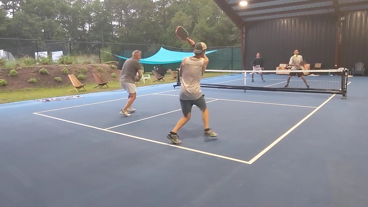 EX-TENNIS PRO'S HAND ARE TOO FAST! 4.0 Pickleball Rec Game at Litchfield, SC