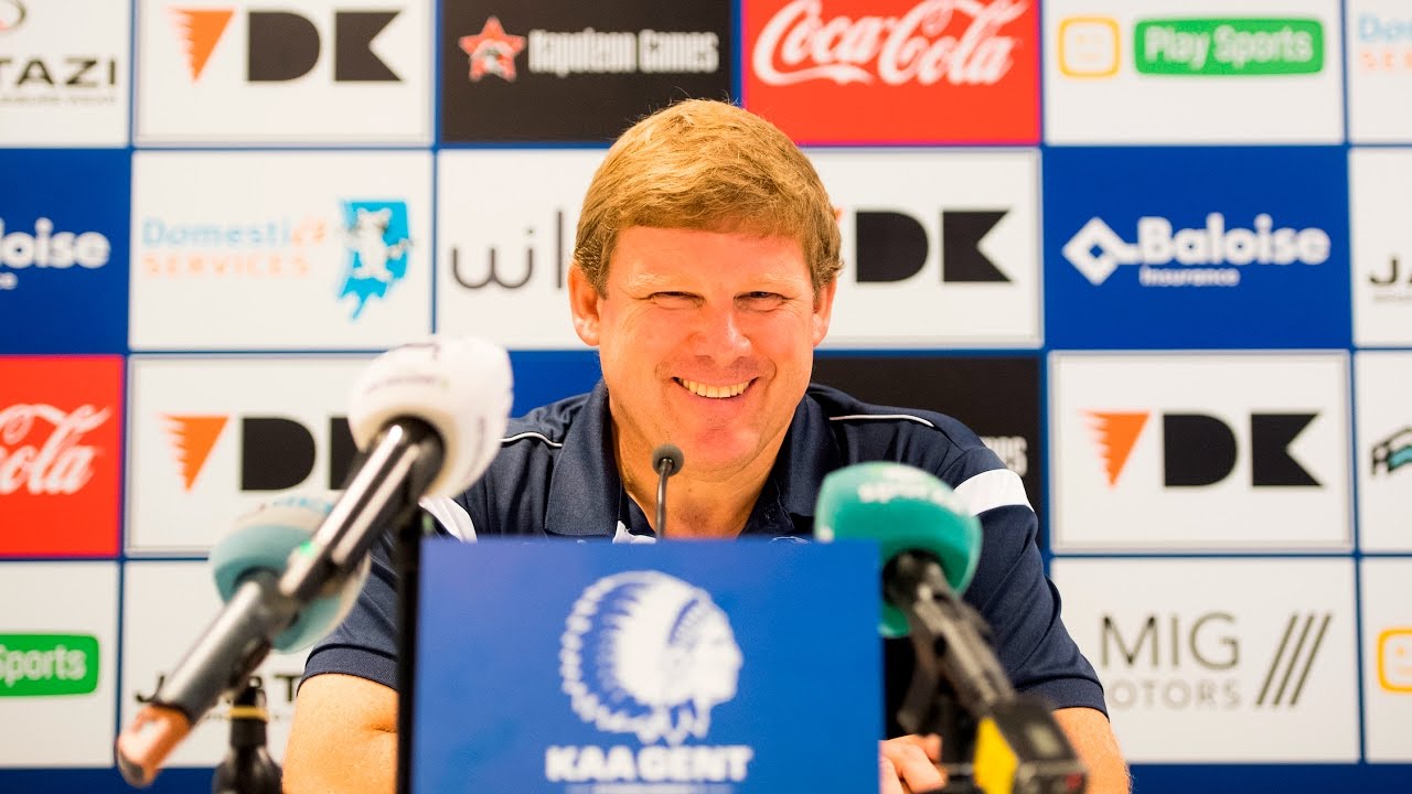 Persconferentie na KAA Gent - KV Kortrijk (27/11/2016)