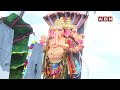 🔴Khairatabad Ganesh LIVE: బై బై గణేశా..| Tank Bund | Ganesh Nimajjanam 2025 | ABN  - 00:00 min - News - Video