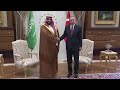 Saudi crown prince, Erdogan meet to normalize ties