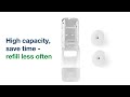 Tork T7 Coreless Mid-Size Toilet Paper Dispenser White 558040
