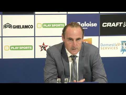 Persconferentie na KAA Gent - FC Girondins de Bordeaux