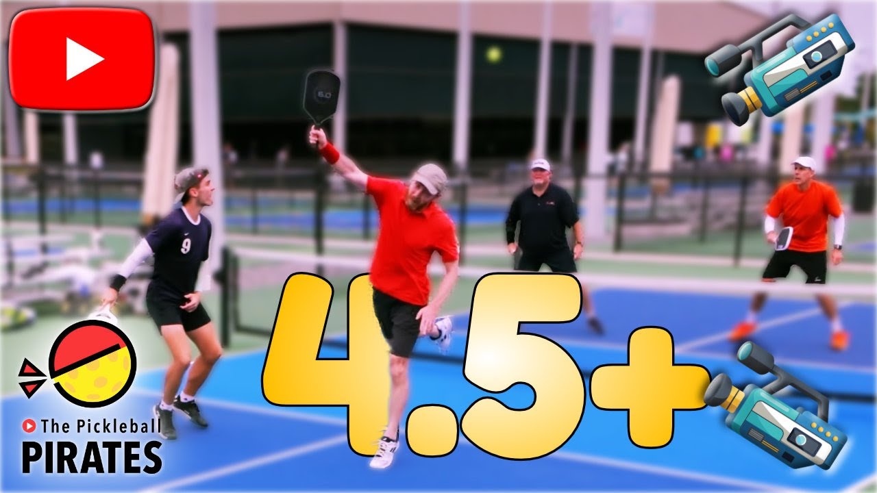 4.5+ Pickleball with a Kitchen Camera at Pictona