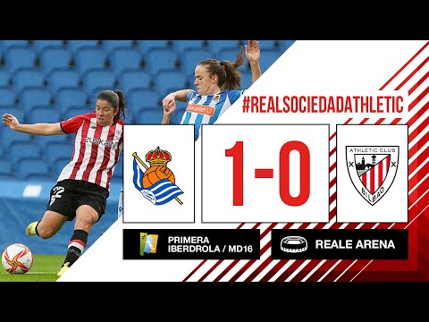 ⚽ RESUMEN I Real Sociedad 1-0 Athletic Club I J16 Primera Iberdrola 2021-22 I Laburpena