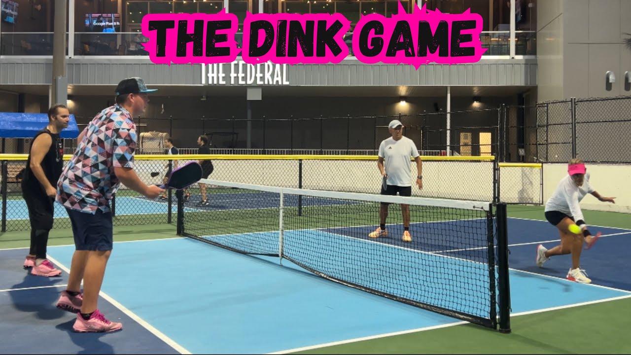 The Dink Game | Matt & Daniel vs Flor & Husband | Holiday Park Fort Lauderdale Florida