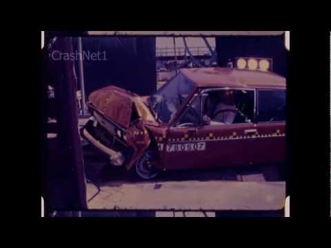 Видео Црасх Тест Фиат 131 Мирафиори 4 врата 1978 - 1981