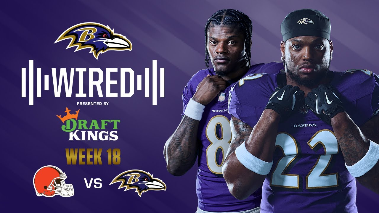 Lamar Jackson Mic'd Up For AFC North Clinching Win Versus Browns | Ravens Wired