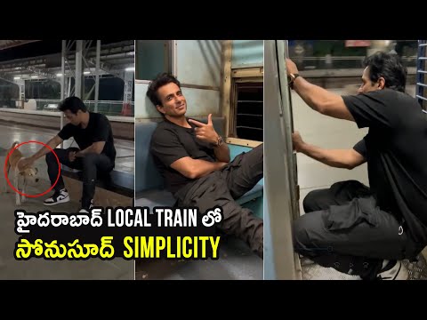 Viral: Sonu Sood travels on local train, wins millions of hearts