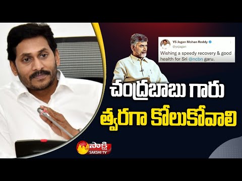 CM Jagan wishes speedy recovery and good health for Chandrababu
