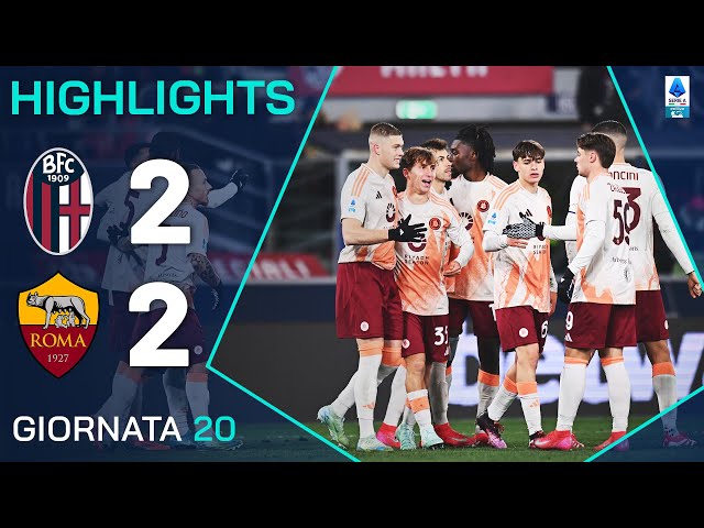 BOLOGNA-ROMA 2-2 | HIGHLIGHTS | 20ª GIORNATA | SERIE A ENILIVE 2024/25