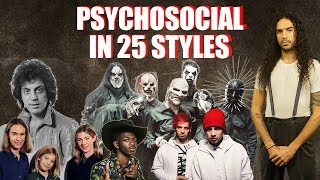 Slipknot - Psychosocial (25 Styles Cover)