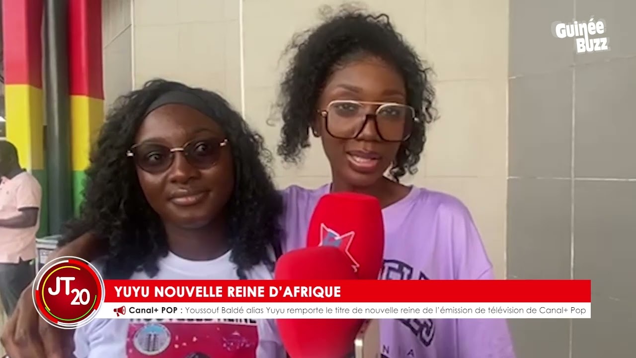 #YUYU La nouvelle reine d'#Afrique accueillie à #Conakry par le peuple de Guinée