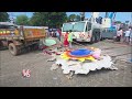 GHMC Sanitation Staff Cleaning Roads | Ganesh Nimajjanam 2025 | V6 News  - 03:11 min - News - Video
