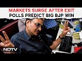 Indian Share Market Latest News | Markets Surge After Exit Polls Predict Big BJP Win