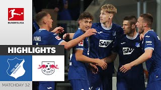 Hoffenheim Equalise Late! | TSG Hoffenheim — RB Leipzig 1-1 | Highlights | MD32 – Bundesliga 2023/24