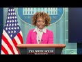LIVE: Karine Jean-Pierre holds White House briefing | 11/7/2023  - 00:00 min - News - Video