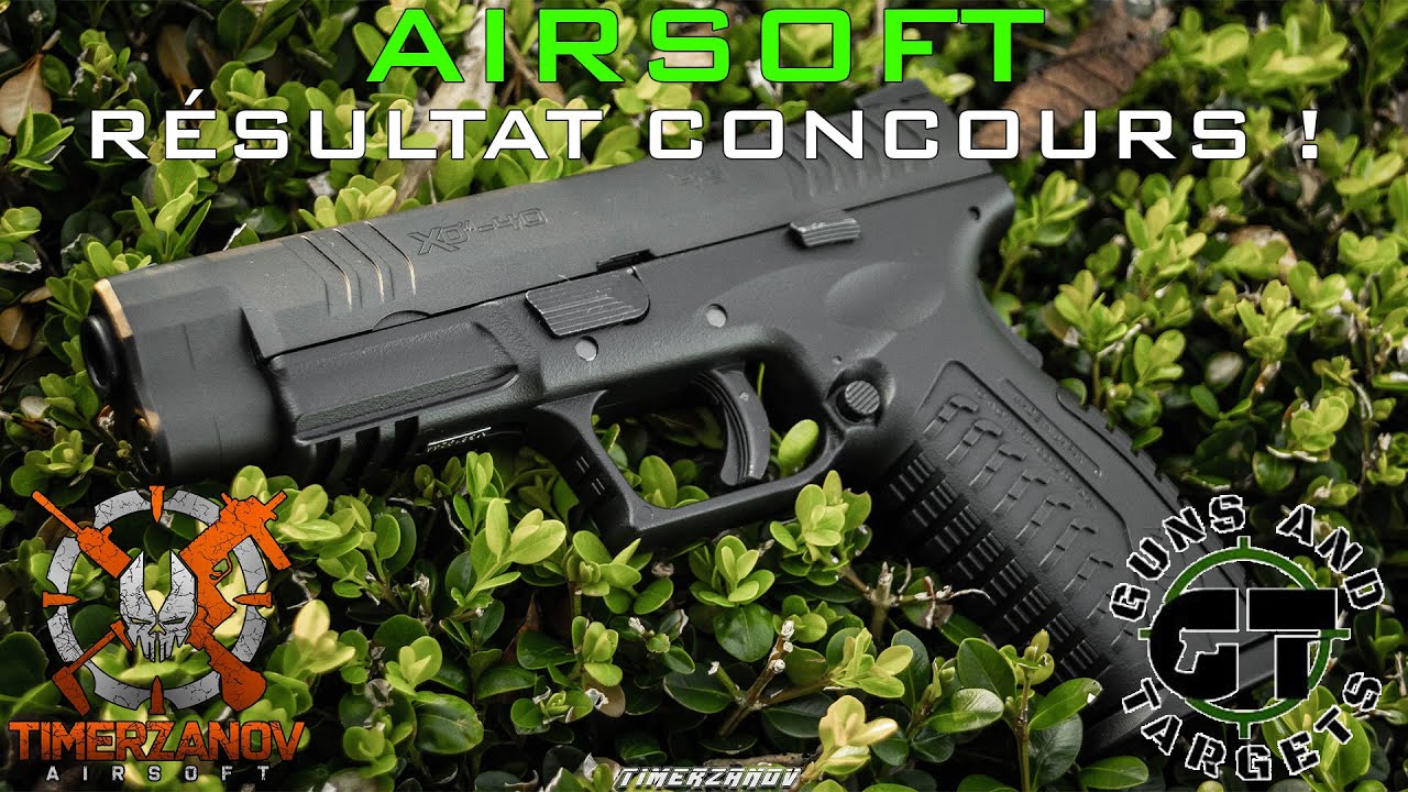 AIRSOFT - RÉSULTAT DU CONCOURS XDM40 TOKYO MARUI !