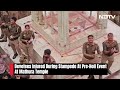 Mathura Stampede | Devotees Injured During Stampede At Pre-Holi Event At Mathura Temple  - 01:07 min - News - Video