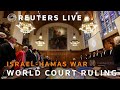 LIVE: World Court rules on Gaza emergency measures in Israel genocide case