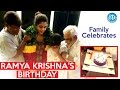 Family Celebrates Ramya Krishna's birthday - Pics