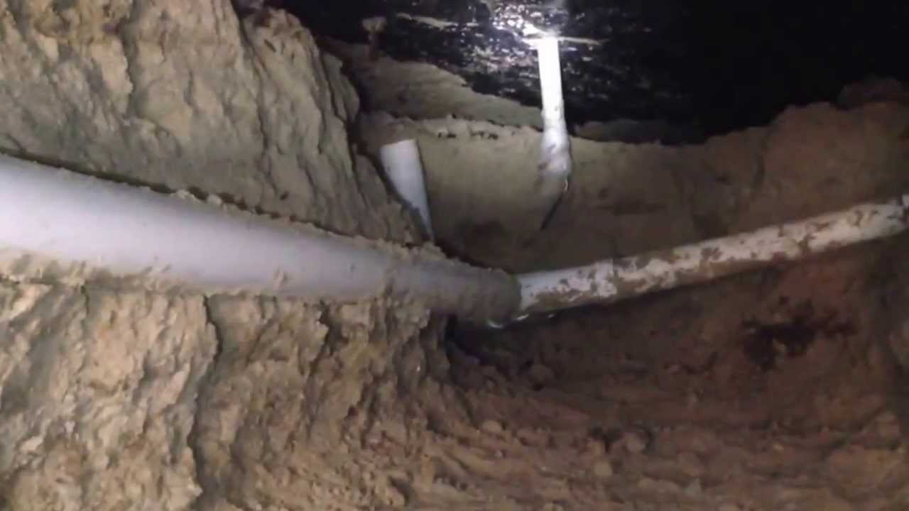 sewer-tunnel-under-house-foundation-youtube