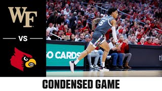 Wake Forest vs. Louisville Condensed Game | 2024-25 ACC Men's Basketball