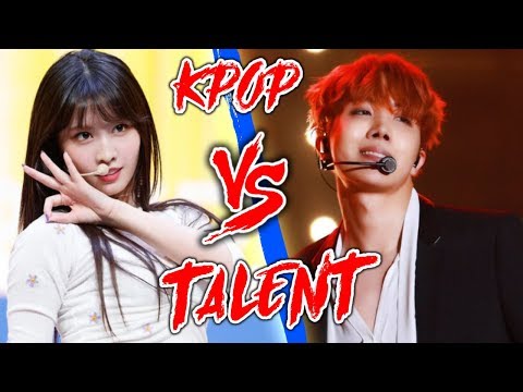 K-POP VS TALENT (BTS, BLACKPINK, TWICE, ITZY, RED VELVET & MORE)
