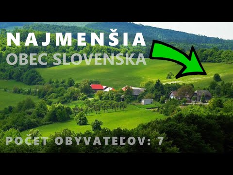 Najmenšie obce na Slovenska