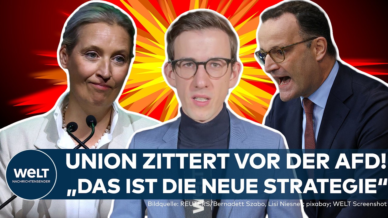 MACHTKAMPF IN DEUTSCHLAND: „Das ist die neue Strategie“ | Spahn stellt AfD unter Spionageverdacht
