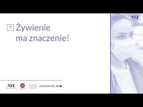 Bezpieczni w czasie epidemii - Odc. 7 "Żywienie ma znaczenie!" (film z napisami)