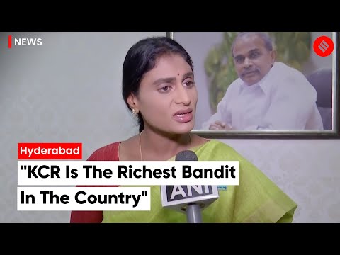 YSRTP President YS Sharmila terms TRS party as 'Bandits Rashtriya Samiti' YSRTP President YS Sharmila terms TRS party as 'Bandits Rashtriya Samiti'