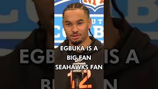 Emeka Egbuka To Seattle? He’s A BIG Seahawks Fan #seahawks #nflcombine #shorts