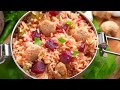 15 నిమిషాల్లో తయారయ్యే ఈ లంచ్ బాక్స్ రెసిపీ ఒక అద్భుతం | Beetroot Soya Rice | Easy Lunch Box Recipes  - 03:21 min - News - Video
