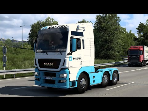 SKIN MAERSK MAN TGX EURO 6 1.0 1.40 1.48