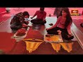 Rangoli art : బంగారు మహా లింగోద్భవ దృశ్యం వీక్షించండి | Bangaru Ligodbhavam at Koti Deepotsavam Day4