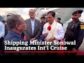 Indias First International Cruise, From Chennai To Sri Lanka, Flagged Off