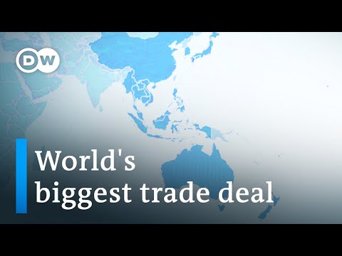 Upload mp3 to YouTube and audio cutter for China and 14 partners sign world's biggest trade deal without US | DW News download from Youtube