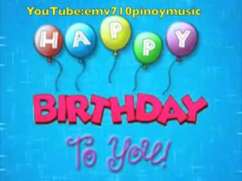 Upload mp3 to YouTube and audio cutter for Happy birthday. Traditional download from Youtube