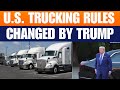 Trump Cracks Down on Non-U.S. Truck Drivers: Stricter Rules After Florida Crash | News9