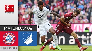 FC Bayern München — TSG Hoffenheim 4-0 | Highlights | Matchday 9 – Bundesliga 2021/22