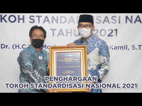 https://youtu.be/z4bJE0iXza4Penghargaan Tokoh Standardisasi Nasional Tahun 2021 - Gubernur Jawa Barat, Ridwan Kamil