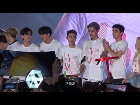 170708 SMT 12 찬열 백현 세훈 빛