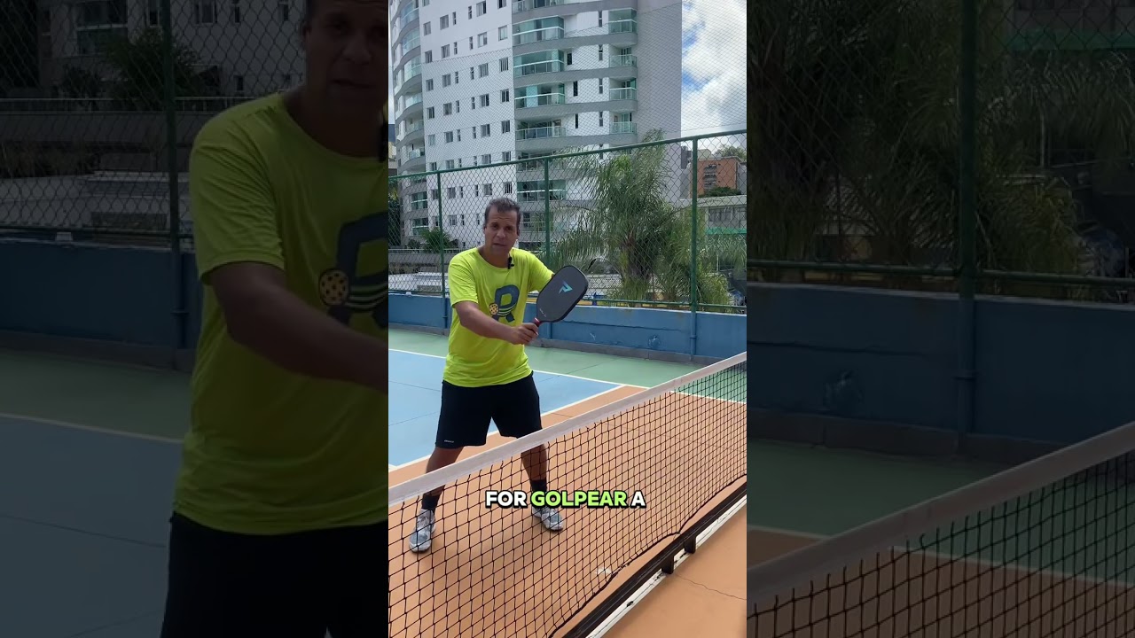 Como fazer um Slice no Pickleball.