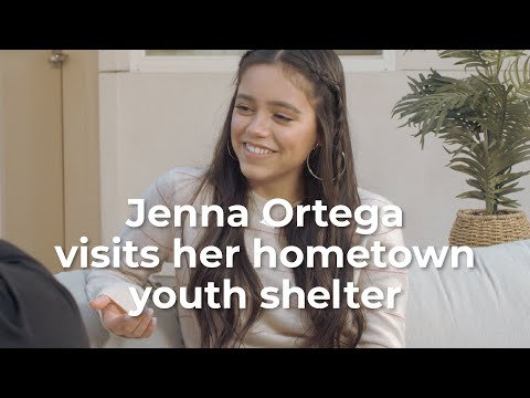 Jenna Ortega visits her local homeless shelter to support DoSomething.org and Aéropostale’s 2020 “Teens for Jeans” Campaign Jenna Ortega visits her local homeless shelter to support DoSomething.org and Aéropostale’s 2020 “Teens for Jeans” Campaign