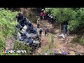 Dozens in Mexico dead after bus crashes into ravine