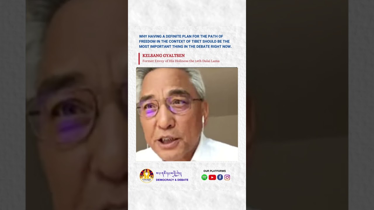 “How important is it to talk about freedom?” By Kelsang Gyaltsen La! Full episode on our channel!!