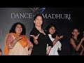 IANS: Madhuri SHAKES A LEG at her mobile app launch