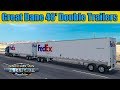 Great Dane 48 Double trailer v1